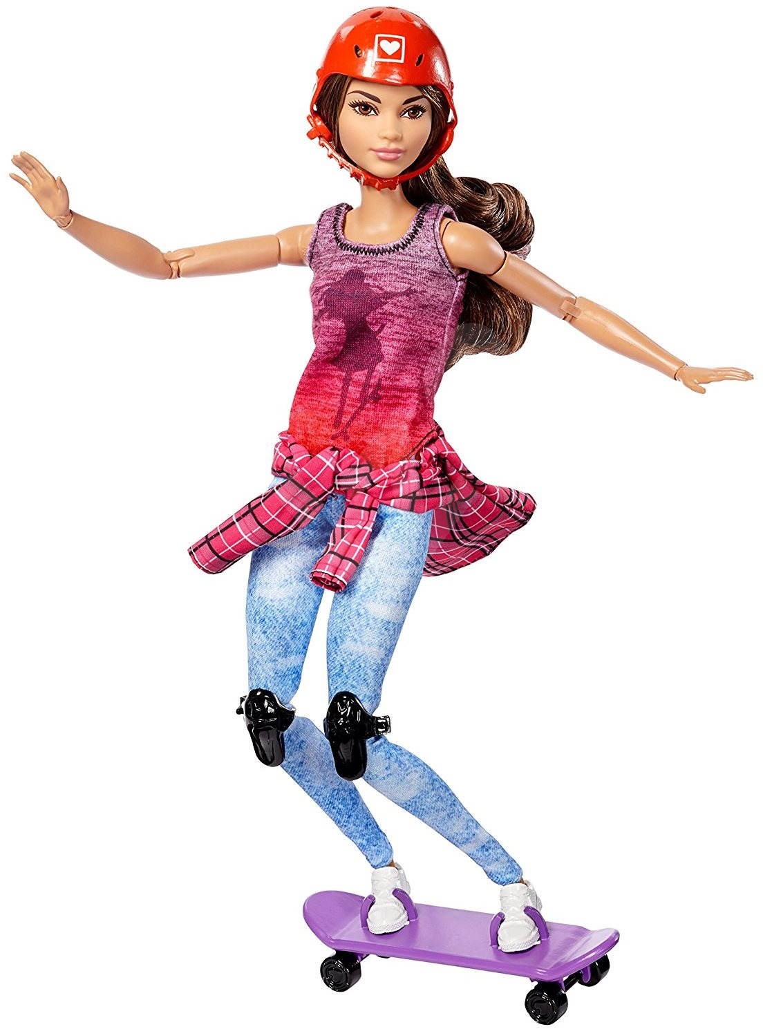 Puppe Mattel Barbie Sportlerin - Skateboard - Puppe | Alza.de