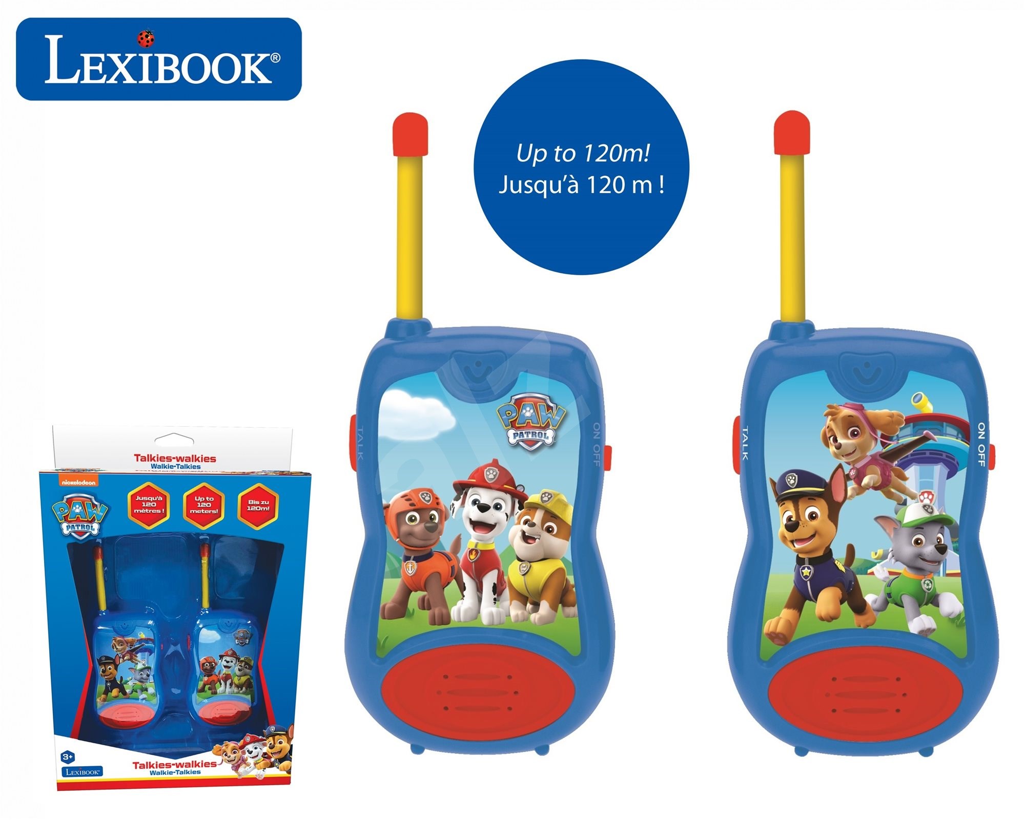 Lexibook Paw Patrol WalkieTalkie 100 m WalkieTalkie Alza.de