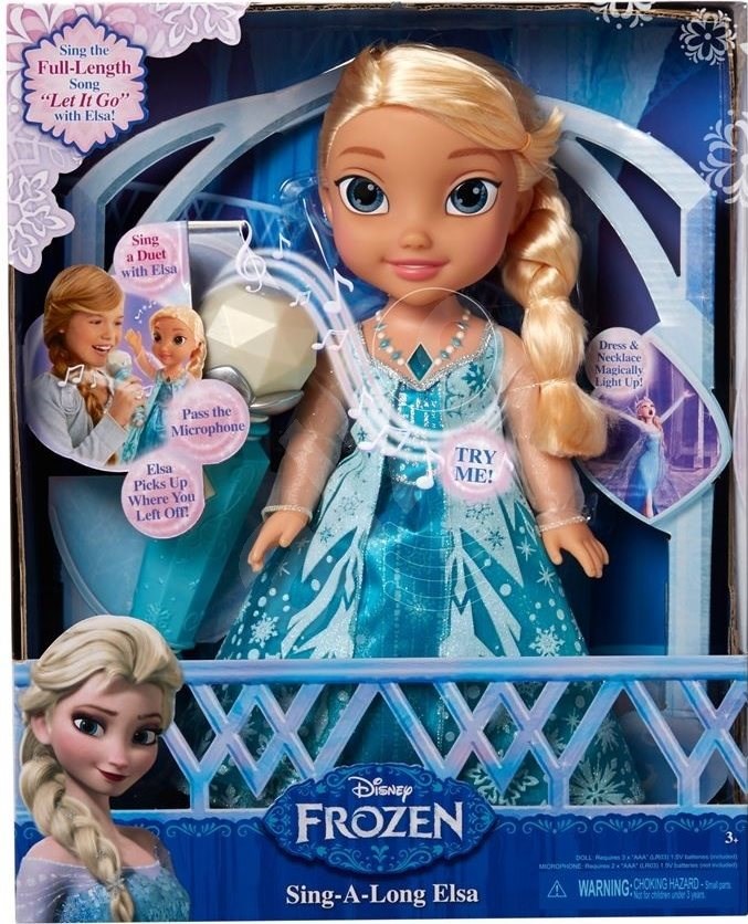 Frozen Singende Elsa Karaoke Puppe Alza.de