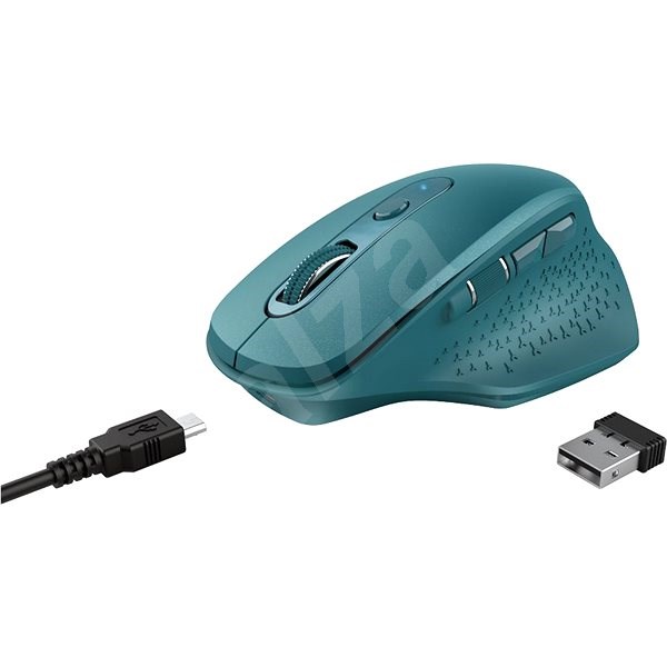 Trust Ozaa Rechargeable Wireless Mouse Blau Maus Alza De