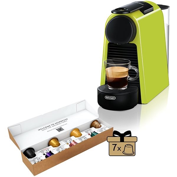 Nespresso De Longhi Essenza Mini En 85 L Grun Kapsel Kaffeemaschine Alza De