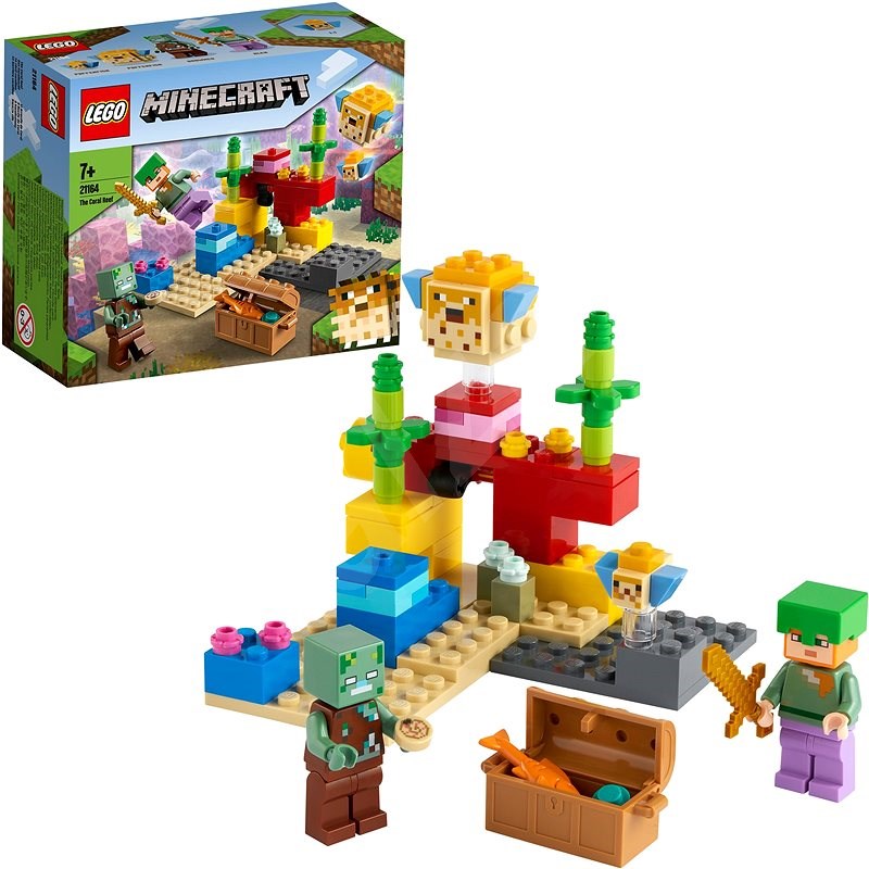 Lego Minecraft Das Korallenriff Lego Bausatz Alza De