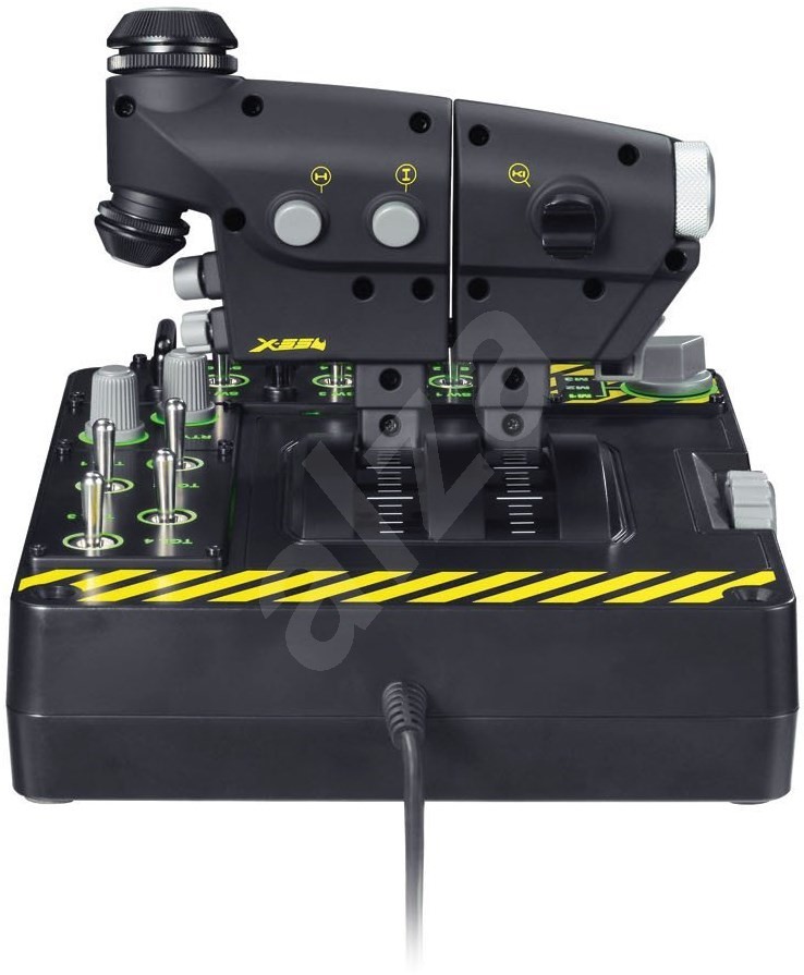 Saitek X55 Pro Flight HOTAS Rhino + Pro Flight Combat Rudder Pedals ...