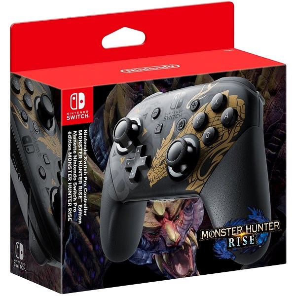 Nintendo Switch Pro Controller - Monster Hunter Rise - Gamepad