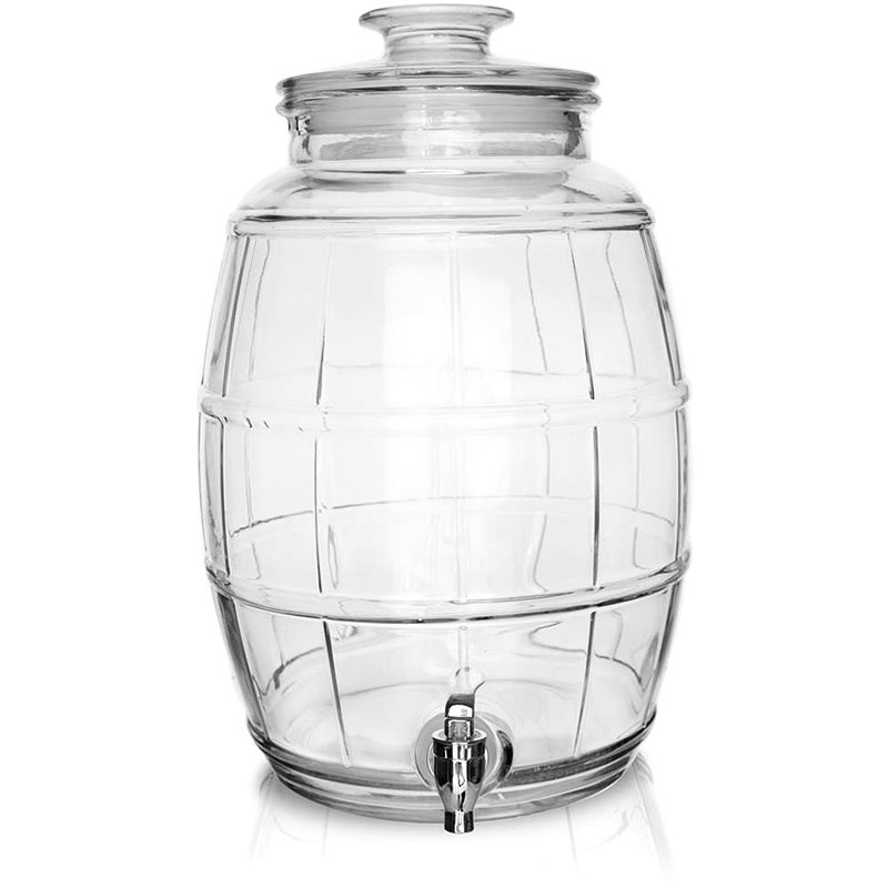 Getrankespender Aus Glas Hahn Soudek 10 Liter Trinkflasche Alza De