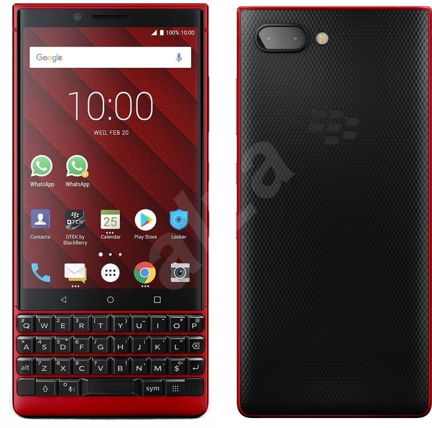 BlackBerry Key2 128 GB Rot Handy Alza.de