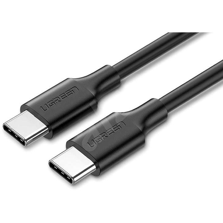 Ugreen USB-C 2.0 (M) to USB-C (M) 60 W / 3 A Data Cable Black 2 m - Datenkabel