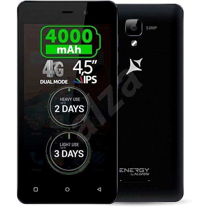 Allview P5 Energy Black Dual SIM - Handy