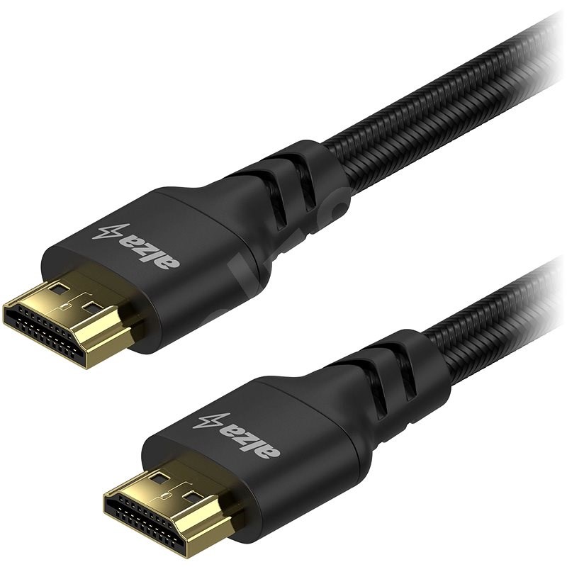 AlzaPower AluCore HDMI 1.4 High Speed 4K 3 m - schwarz - Videokabel