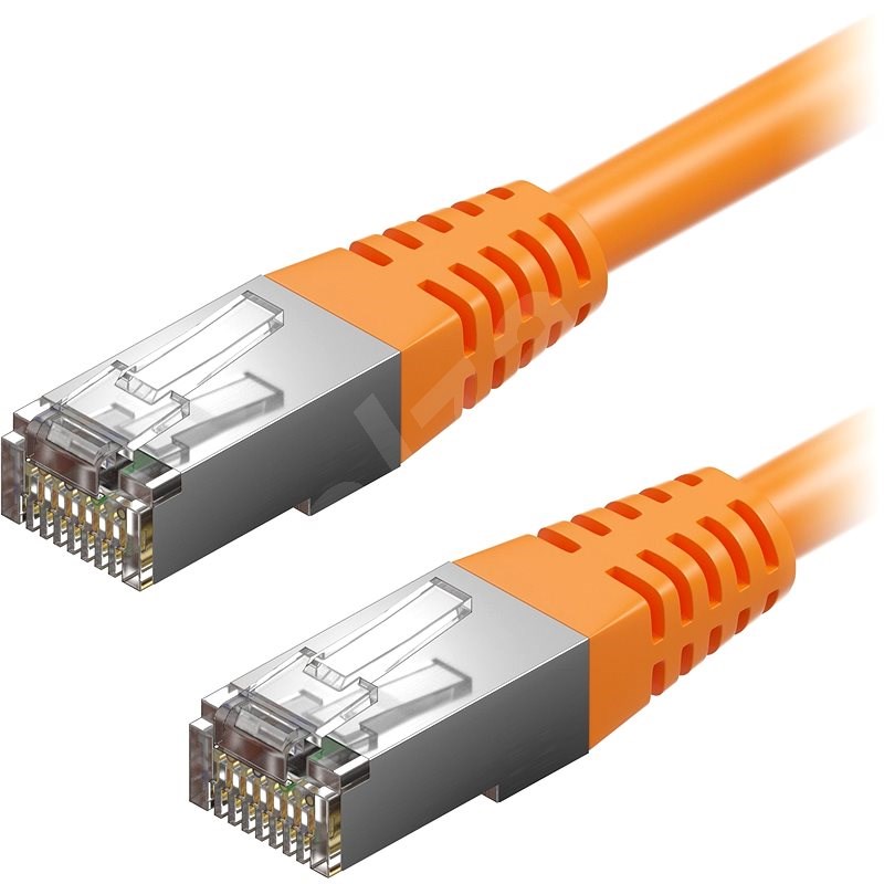 AlzaPower Patch CAT5E FTP 2 m - orange - Netzkabel