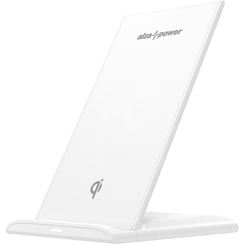 AlzaPower WF220 Wireless Fast Charger weiß - Kabelloses Ladegerät
