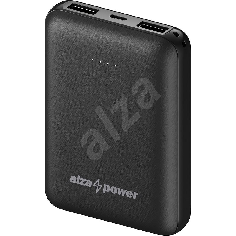 AlzaPower Onyx 10000mAh USB-C schwarz - Powerbank