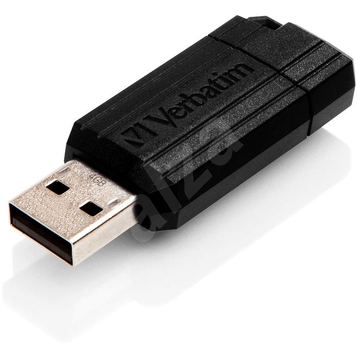 Verbatim Store 'n' Go PinStripe 4 GB schwarz - USB Stick