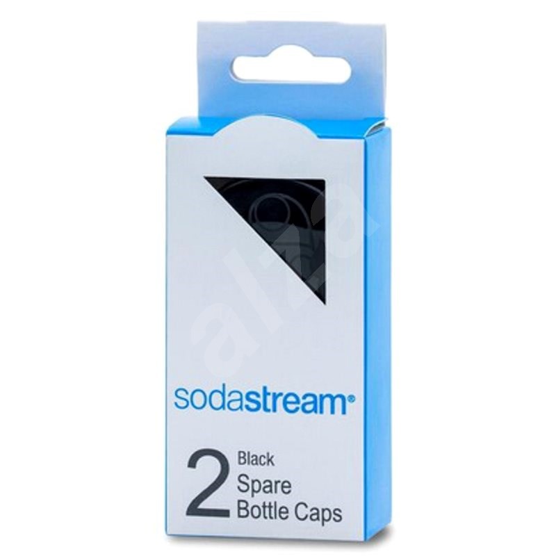 SodaStream Deckel schwarz 2 Stück - Ersatzdeckel
