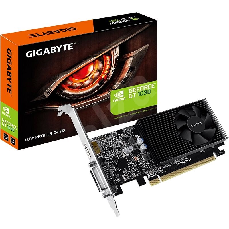 GIGABYTE GeForce GT 1030 Low Profile D4 2G - Grafikkarte