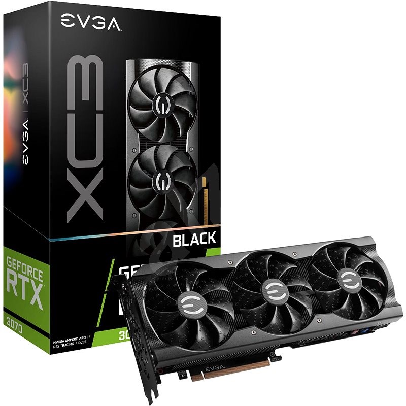 EVGA GeForce RTX 3070 XC3 BLACK - Grafikkarte
