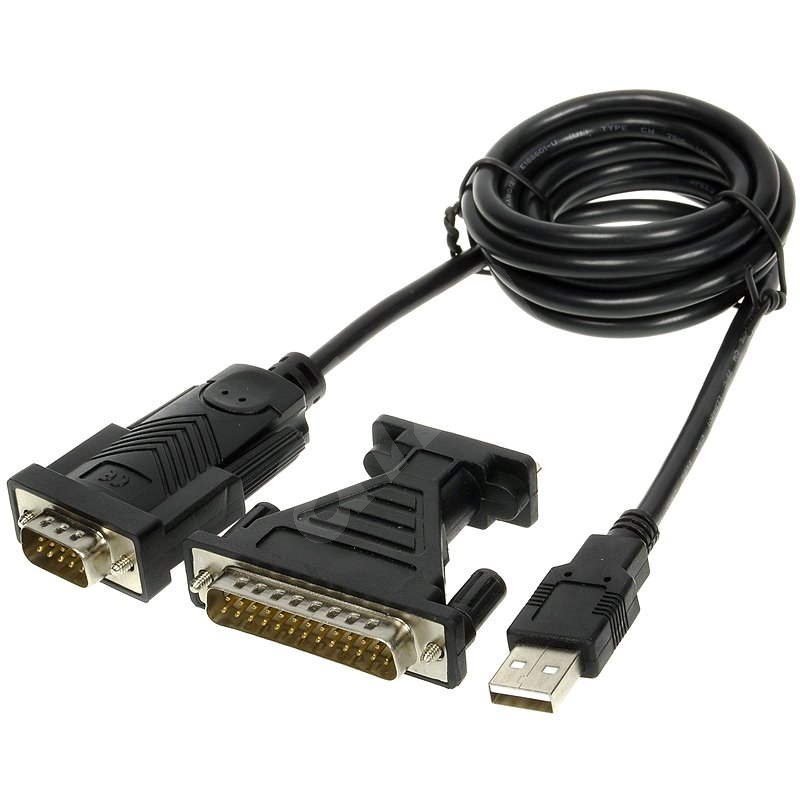 PremiumCord USB 2.0 azf RS 232 mit Kabel - Adapter