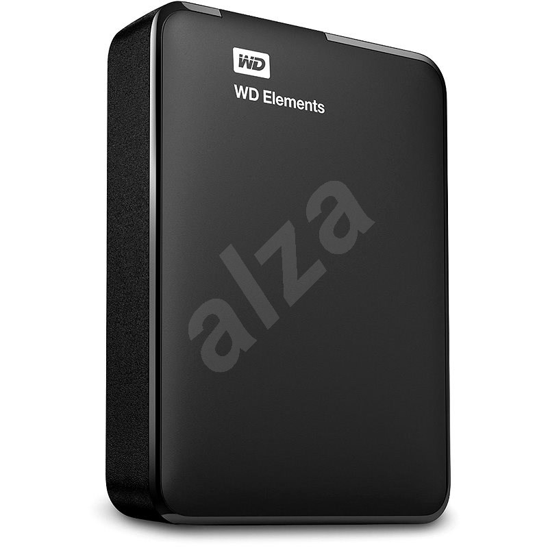 WD Elements Portable 4TB, schwarz - Externe Festplatte