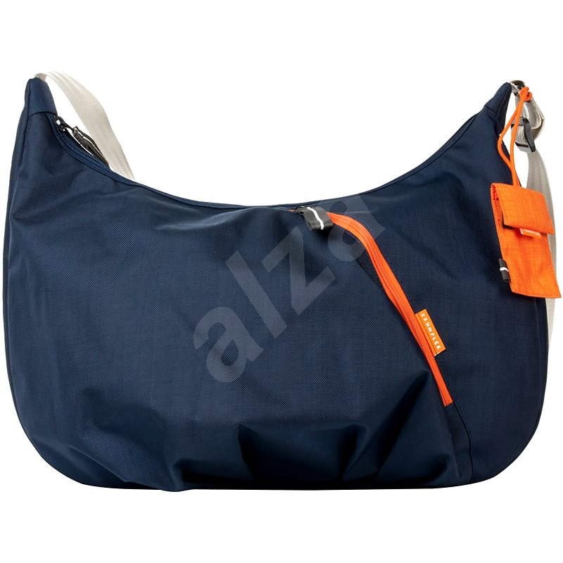 CRUMPLER Doozie Hobo M - blau / orange - Damen-Handtasche