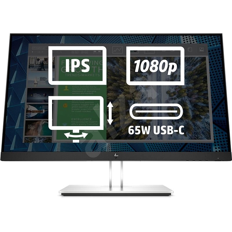 24" HP E24u G4 - LCD Monitor
