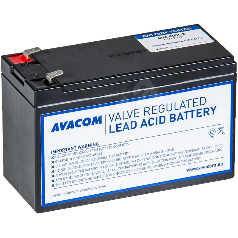 Avacom Ersatzakku für RBC2 - Akku für USV - USV Batterie