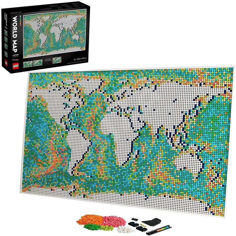 LEGO® Art 31203 Weltkarte - LEGO-Bausatz
