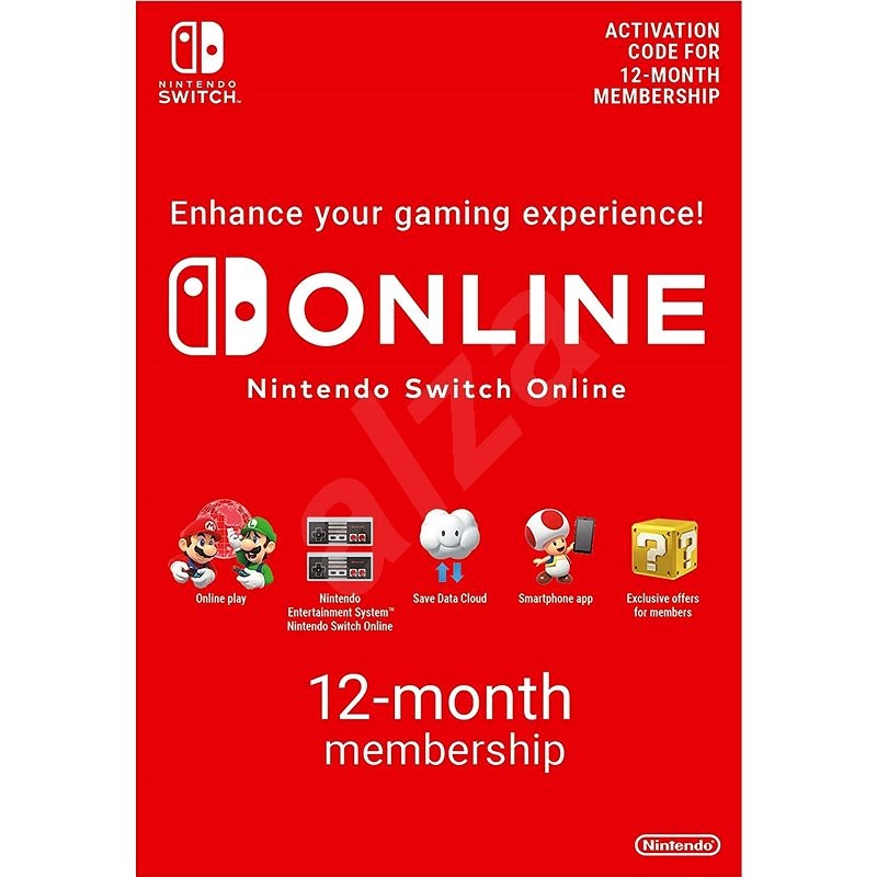 365 Days Switch Online Membership (Individual) - Nintendo Switch Digital - Prepaid-Karte