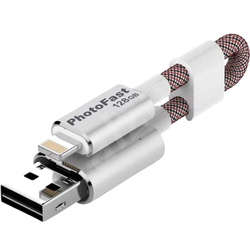 PhotoFast MemoriesCable Gen3 128GB silber - USB Stick