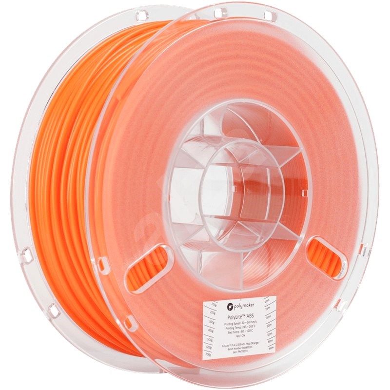 Polymaker PolyLite ABS orange - 3D-Drucker Filament