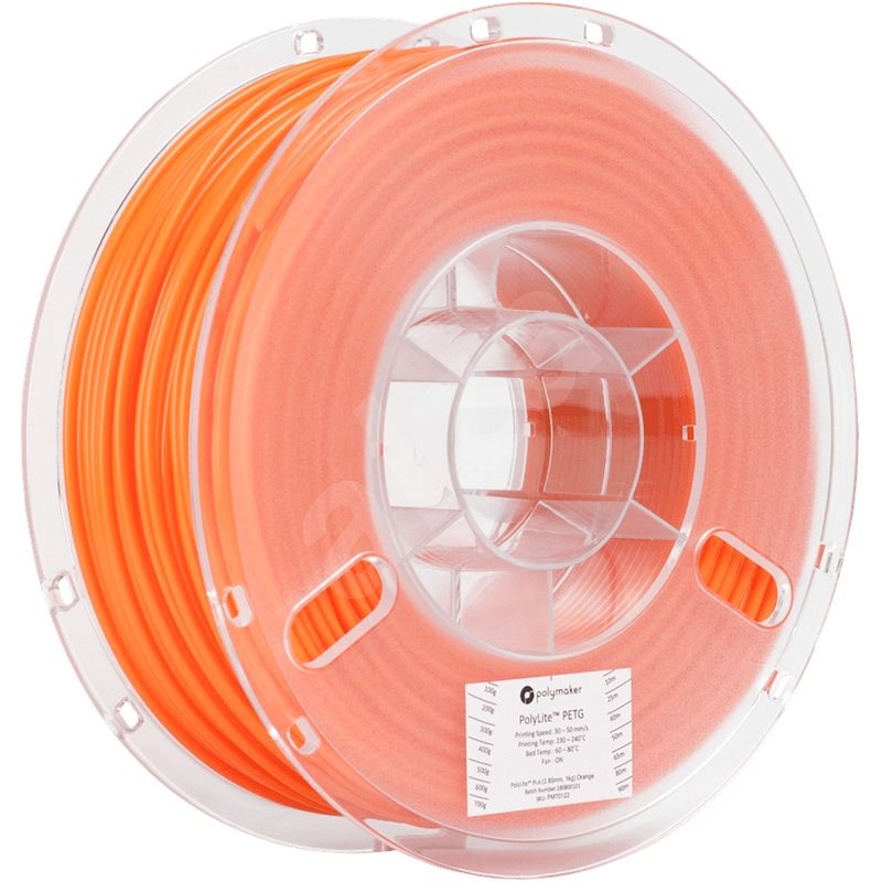 Polymaker PolyLite PETG orange - 3D-Drucker Filament