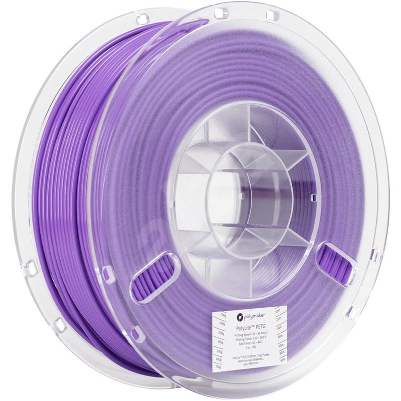 Polymaker PolyLite PETG violett - 3D-Drucker Filament