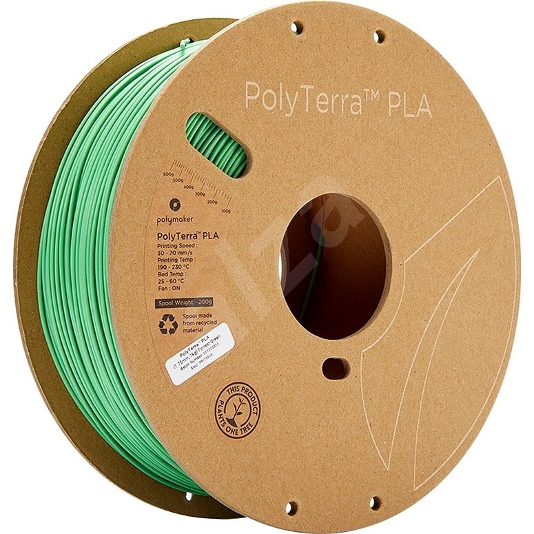 Polymaker PolyTerra PLA - grün - 3D-Drucker Filament
