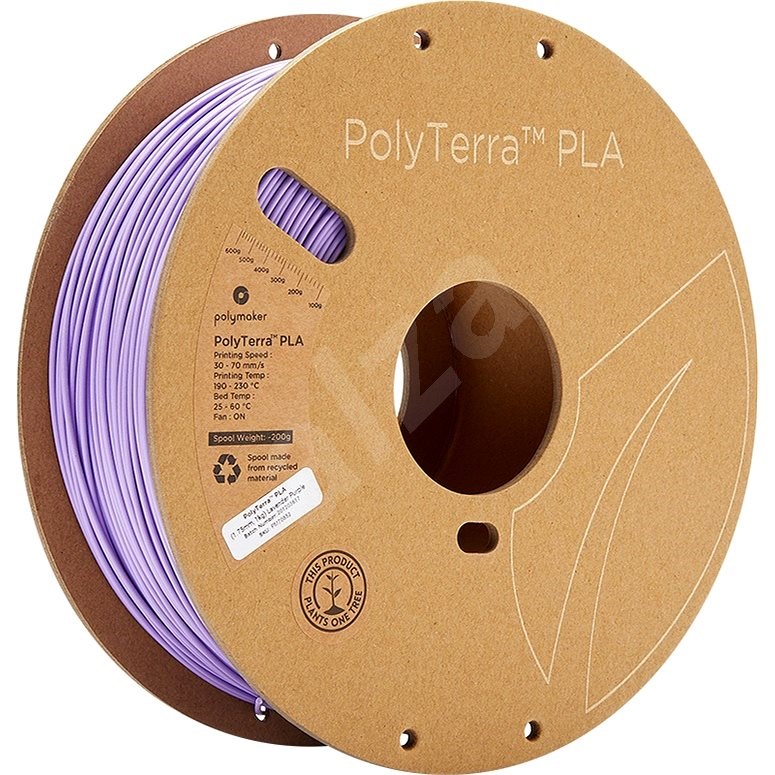 Polymaker PolyTerra PLA - lila - 3D-Drucker Filament