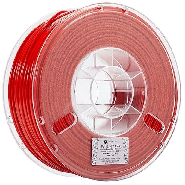 Polymaker PolyLite ASA rot - 3D-Drucker Filament