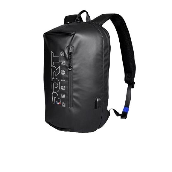 PORT DESIGNS SAUSALITO BACKPACK Rucksack für ein 15,6" Laptop und ein 10,1" Tablet, schwarz - Laptop-Rucksack