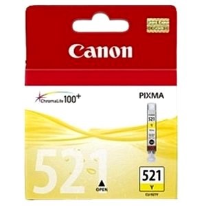 Canon Tintenpatrone CLI-521Y Gelb - Druckerpatrone