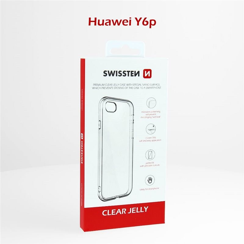 Swissten Clear Jelly für Huawei Y6p - Handyhülle