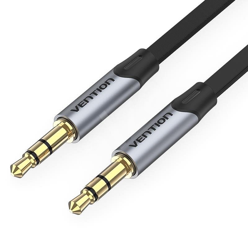 Vention 3,5 mm Male to Male Flat Aux Cable 1M Gray - Audio-Kabel
