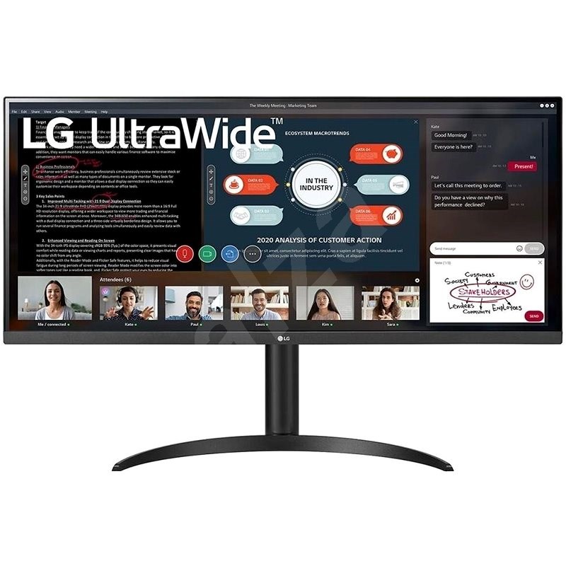 34" LG UltraWide 34WP550-B - LCD Monitor