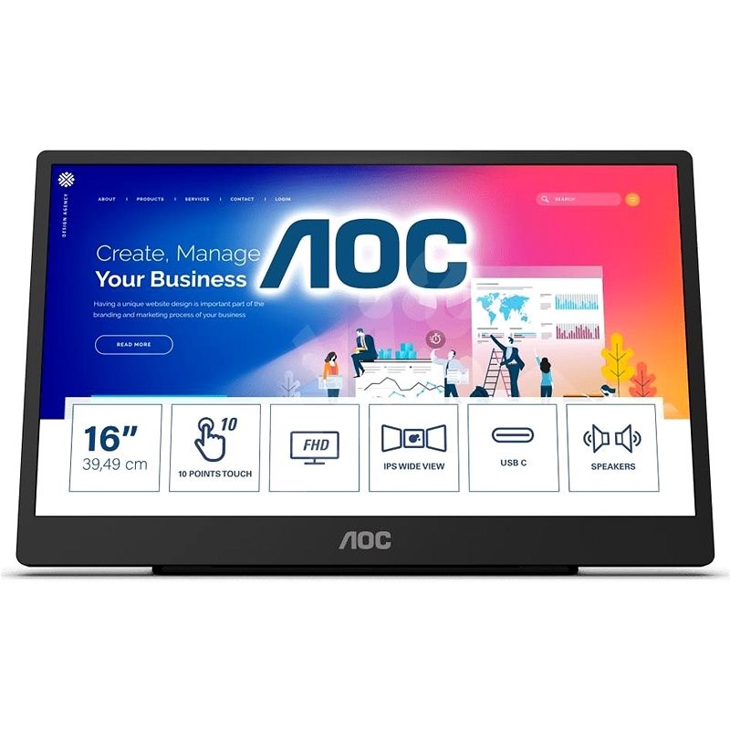 16" AOC 16T2 - LCD Monitor