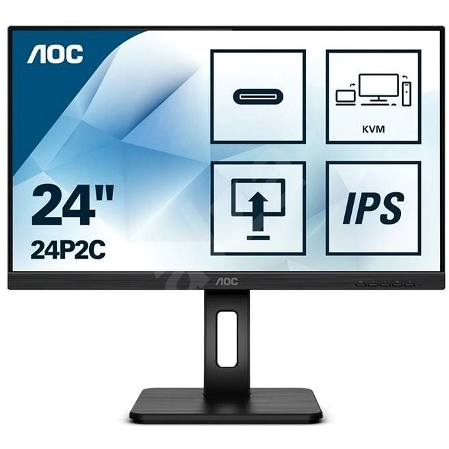 24" AOC 24P2C USB-C - LCD Monitor