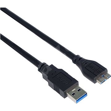 PremiumCord Anschluss von USB-3.0 ein Microb schwarz 1 m - Datenkabel