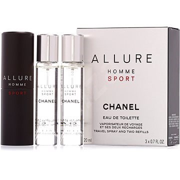 CHANEL Allure Homme Sport EdT 3 x 20 ml - Eau de Toilette