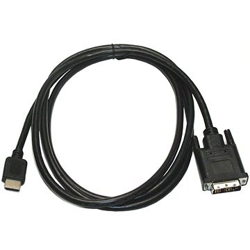Videokabel Kabel ROLINE  DVI-D <-> HDMI Anschluss, geschirmt, 5 m, Adapterkabel - Videokabel