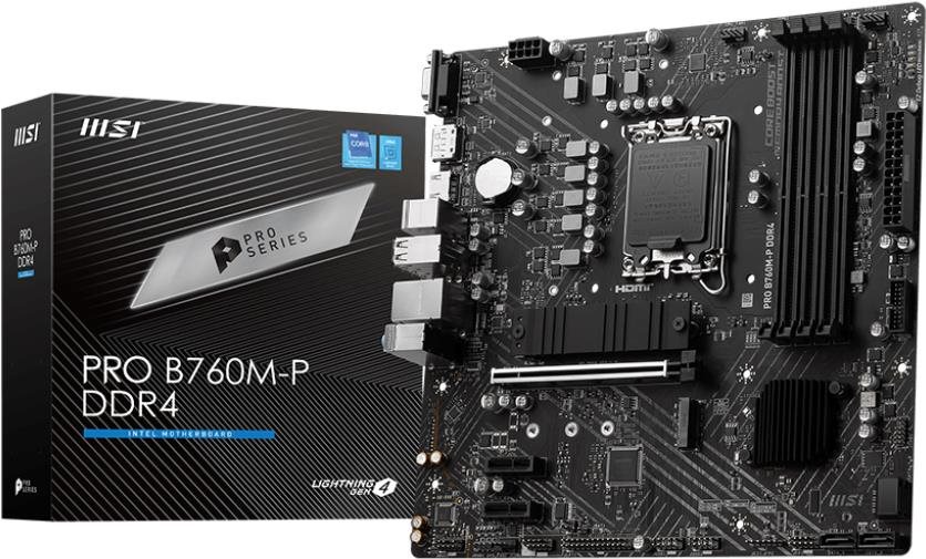 MSI PRO B760M-P DDR4 DDR4