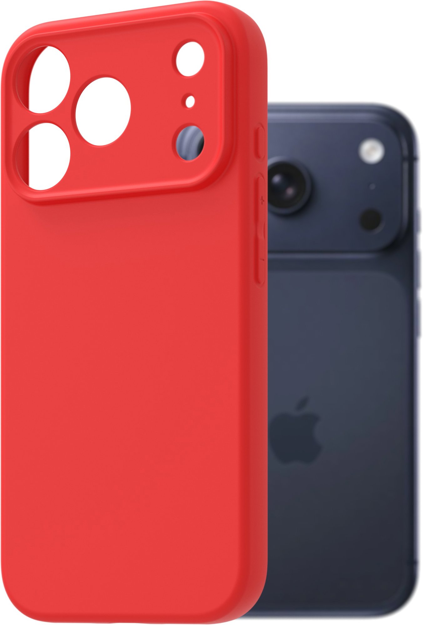 kompatibel AlzaGuard Matte TPU Case für iPhone 17 Pro Red Image
