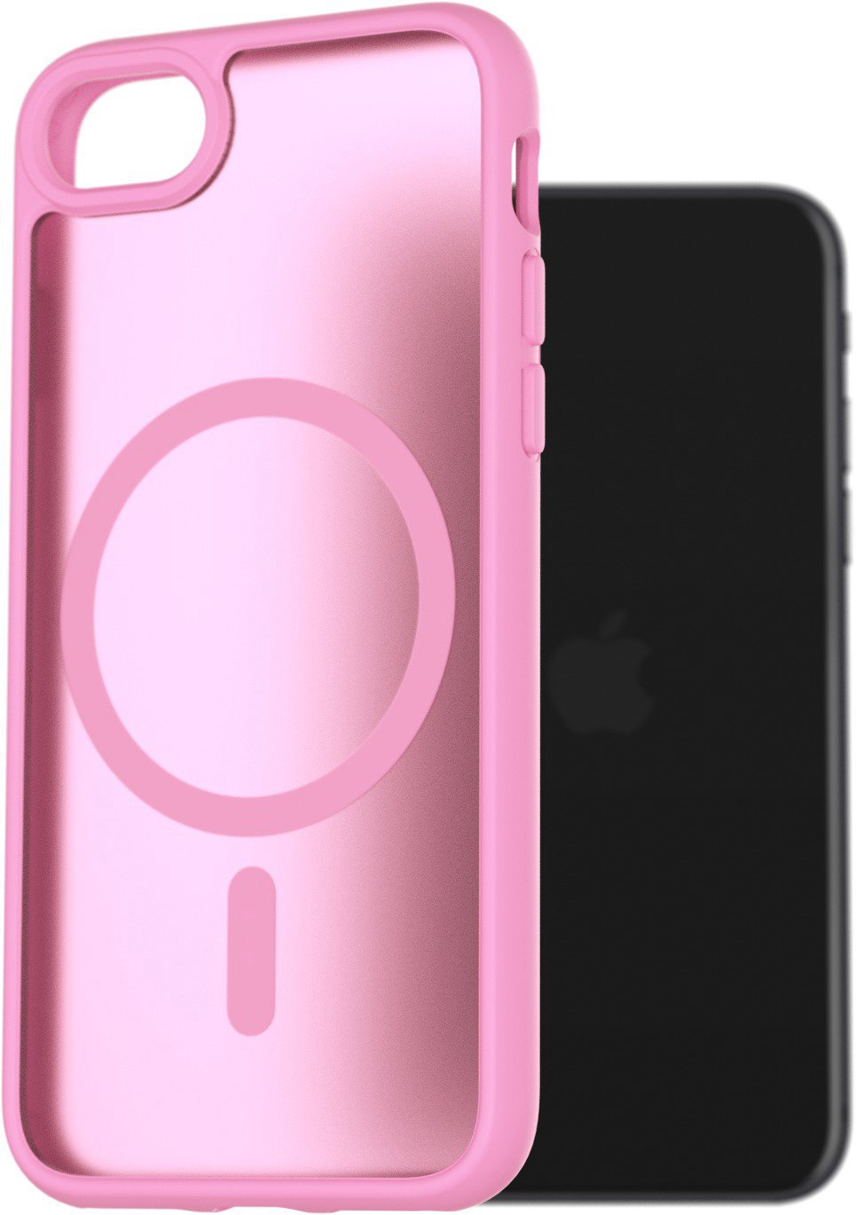 kompatibel AlzaGuard Matte Case Kompatibel mit Magsafe für iPhone 7 / 8 / SE 2020 / SE 2022 lavendelrosa Image