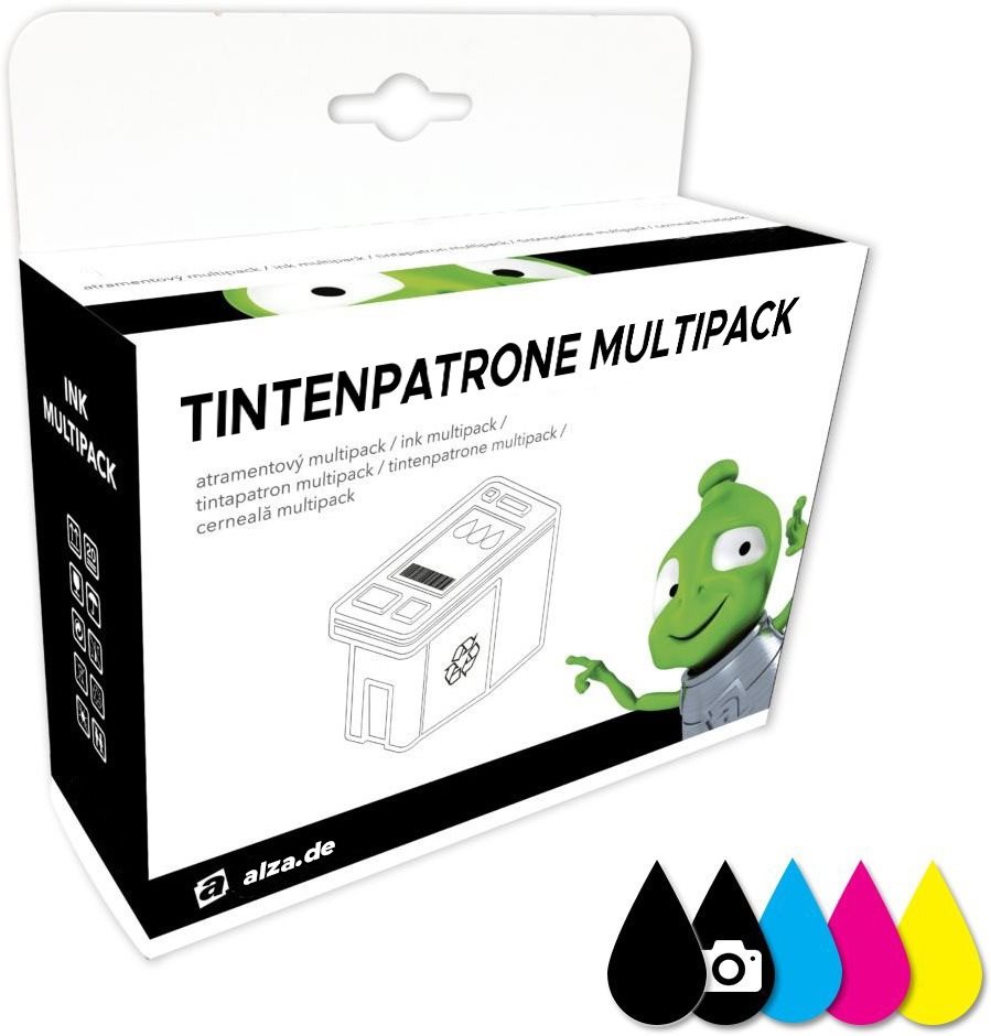 kompatibel Alza PG-550XLBK / CLI-551XL BK/C/M/Y Multipack für Canon-Drucker, 800 Seiten Image