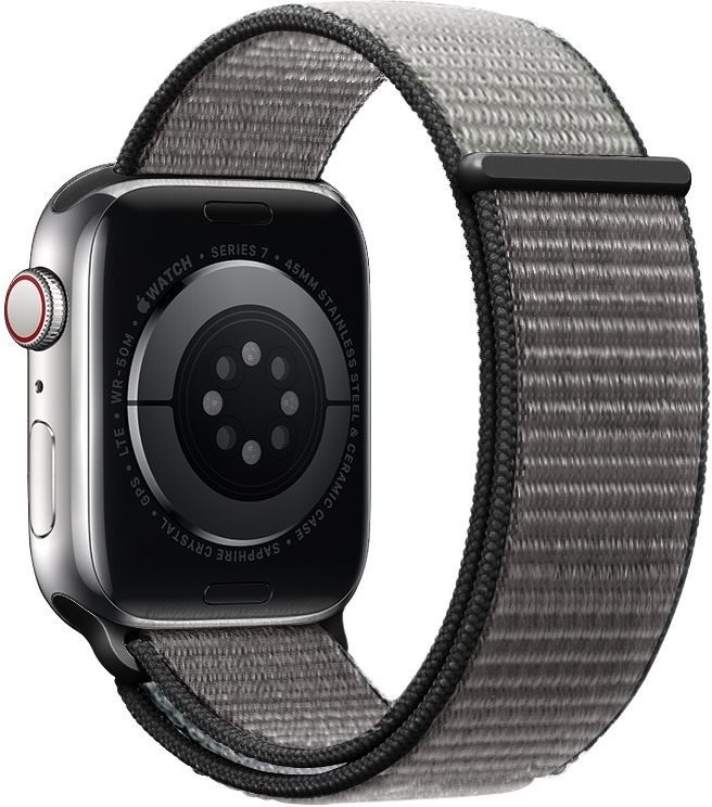 Eternico Airy für Apple Watch 42mm / 44mm / 45mm Elephant Gray and Black edge Image