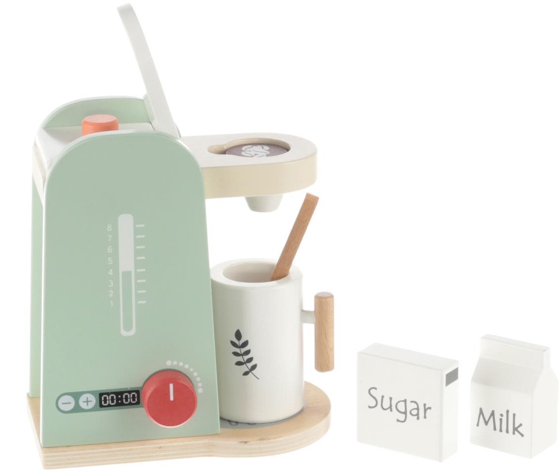 ZOPA Holz-Kaffeemaschinen-Set Wood